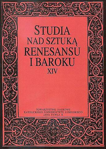 Stara Szuflada Studia nad sztuką renesansu i baroku tom XIV